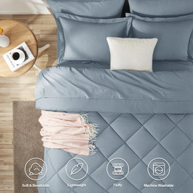 CozyLux king size bedding in a cozy bedroom scene for relaxation