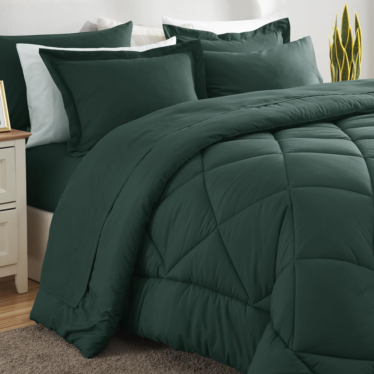 CozyLux machine-washable bedding ready for easy care