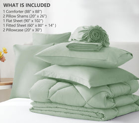 Machine washable CozyLux bedding for easy care and year-round comfort