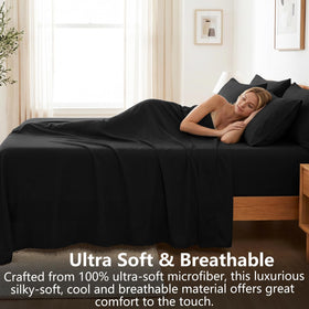 CozyLux microfiber fabric close-up showing silky double-brushed comfort.