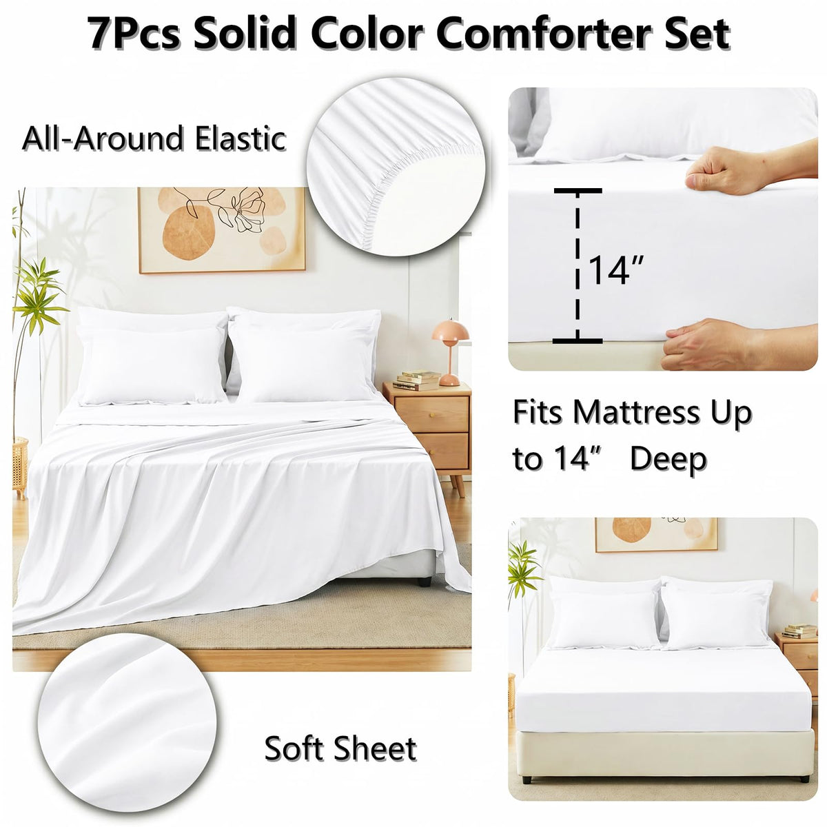 CozyLux microfiber fabric feels soft and durable for everyday comfort
