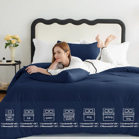 CozyLux OEKO-TEX certification tag indicates safe bedding
