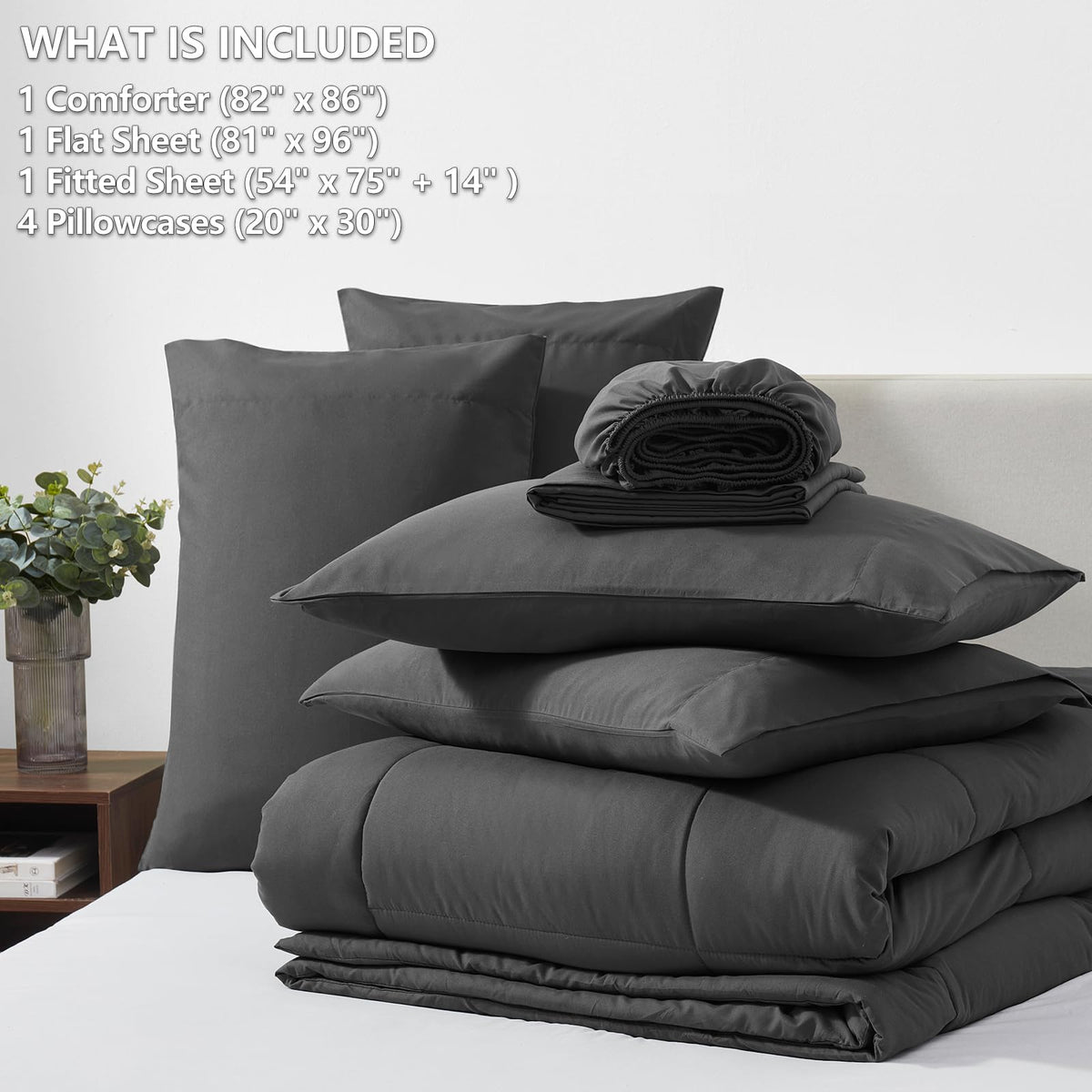 CozyLux packaging in vacuum bag showing compact, fluffy comforter