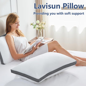 CozyLux Pillow vacuum packaging shot hints fast, convenient setup after unboxing