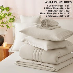 CozyLux pillowcases 20x30 set highlighting easy care and soft touch