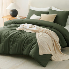 Olive green color and lightweight warmth ideal for year-round use