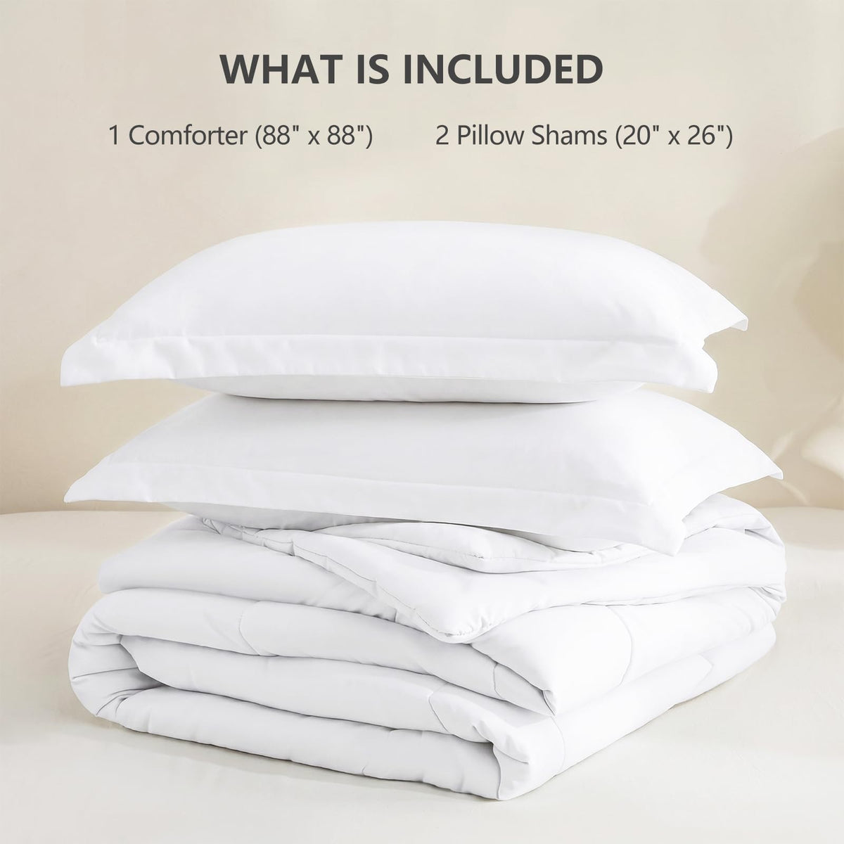CozyLux pillow shams close-up showing stitching and finish.