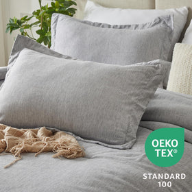 CozyLux duvet loops close-up demonstrates easy duvet usage and versatility