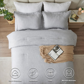 CozyLux fabric close-up highlights soft double-brushed microfiber and luxurious texture