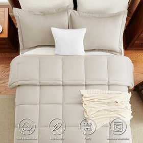 CozyLux packaging with vacuum-sealed delivery for compact shipping