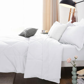 Soft, breathable CozyLux bedding supports year-round comfort and restful sleep.