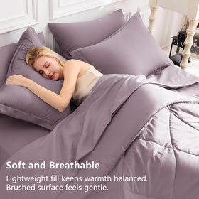 CozyLux fitted sheet 14-inch depth stays snug on the mattress.