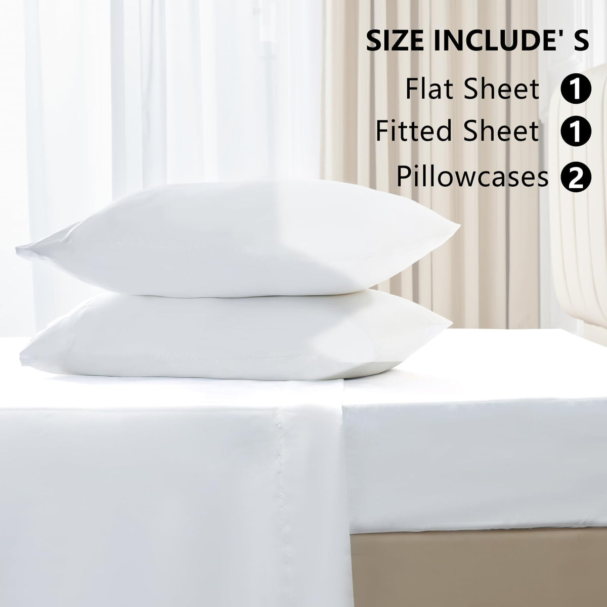 CozyLux satin-sheets bedroom decor ambiance with soft, inviting glow.