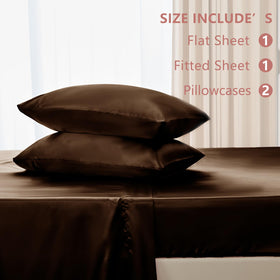 CozyLux Satin Sheets Gift Ready Packaging ideal for thoughtful gifting.