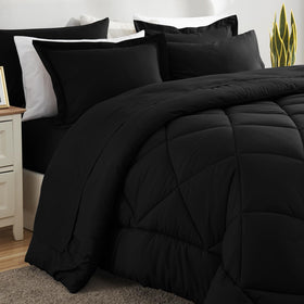 CozyLux bedding on a bed ready for all-season comfort.