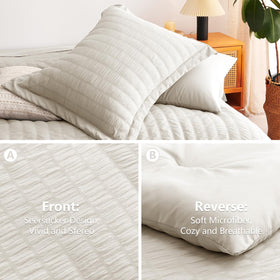 CozyLux beige pillow shams add subtle luxury to your sleep setup