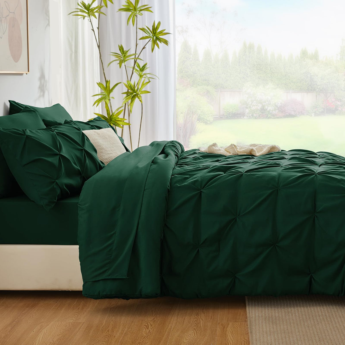 CozyLux breathable microfiber stays comfy year-round