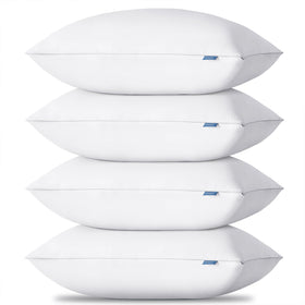 CozyLux soft-supportive pillow king 19x34 in hero view, ideal for side sleepers.