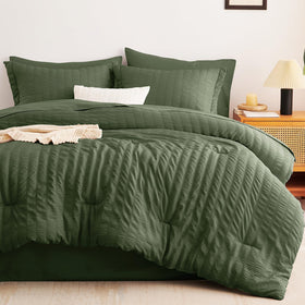 Close-up view shows durable stitching and soft microfiber fabric quality.
