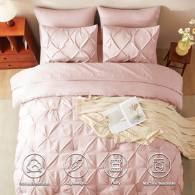 CozyLux soft microfiber fabric delivers breathable all-season comfort