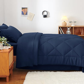 CozyLux Twin XL bedding after washing remains soft and easy to dry
