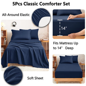 CozyLux Twin XL bedding OEKO-TEX certified for safe use
