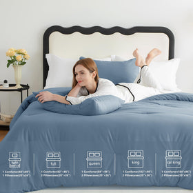 CozyLux pillowcases included 20x26 paired with matching color for a complete look.