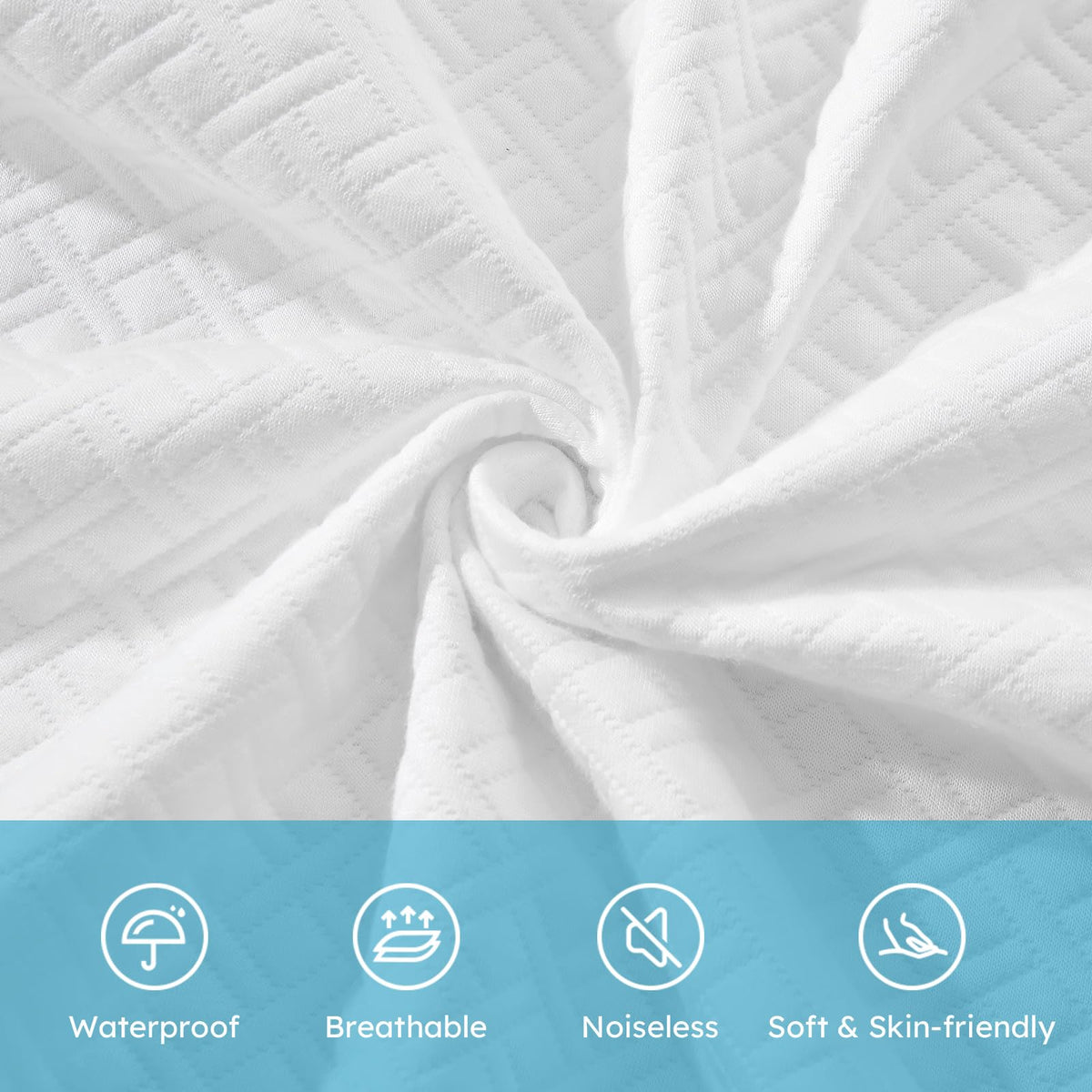 Cozymaker 3D air fabric breathable cover keeps you cooler and comfortable