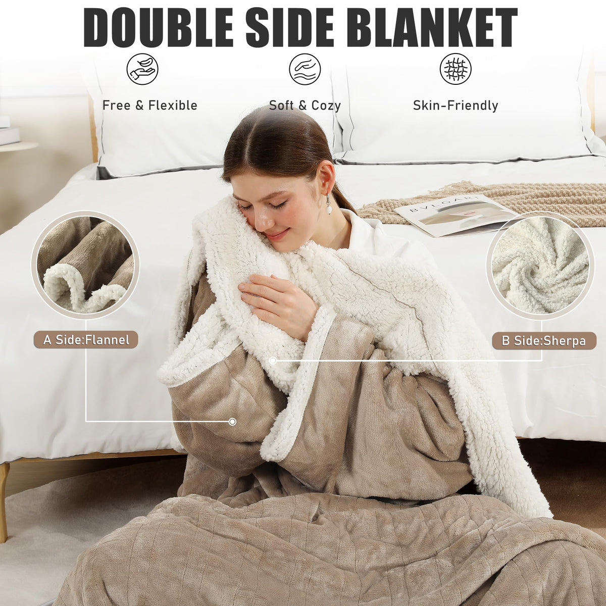 COZYTY ETL-certified safety with overheat protection for peace of mind