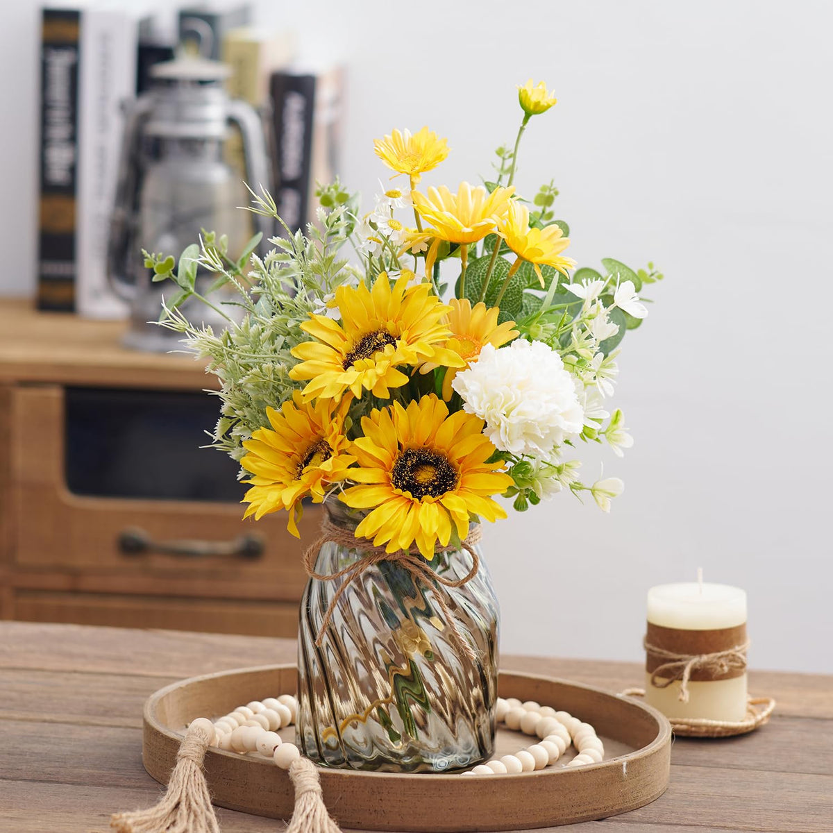 COZZI CODI faux flowers suitable for living room styling and shelves