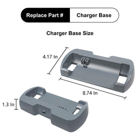 CPAI charger base for Shark SV1114 with cable, keeps charging simple and tidy.