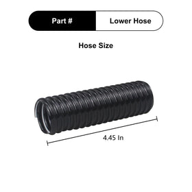 CPAI replacement lower hose for Bissell 3797 series delivers quick fit.