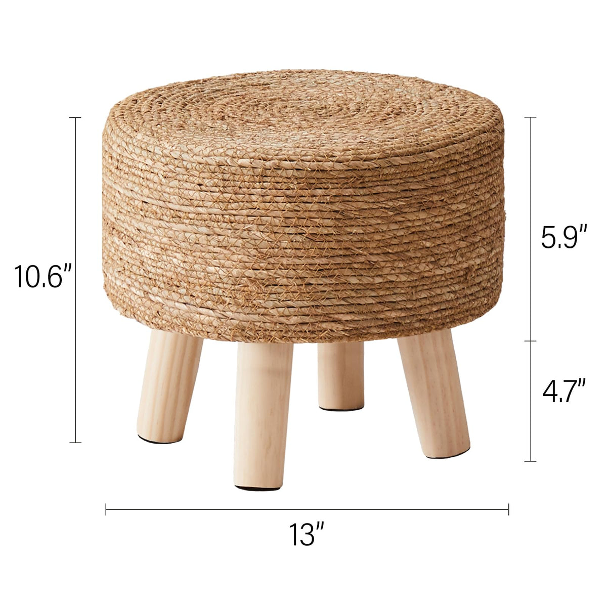Cpintltr foot stool ideal under desk for quick foot rest.