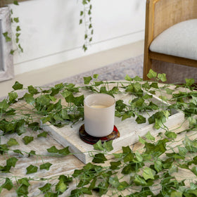 CQURE ivy garland greenery adds easy wedding and party décor.