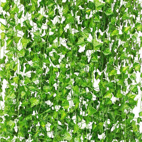 CQURE ivy vine closeup leaves for durable home decor