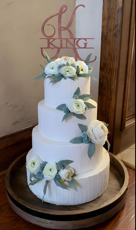 Crafare 6in round foam cake dummy, easy setup for party decor and stage displays