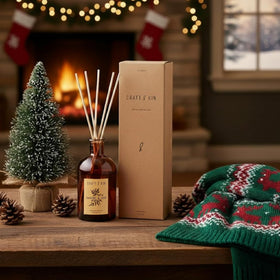 Eight rattan sticks from Craft & Kin ensure steady fragrance dispersion