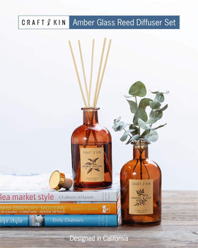 Craft & Kin Lily & Jasmine diffuser in a cozy room setting