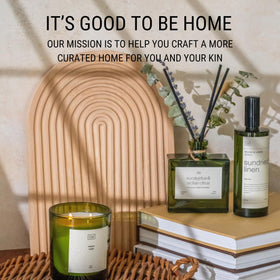 Craft & Kin natural essential oils label emphasizes authentic fragrance quality