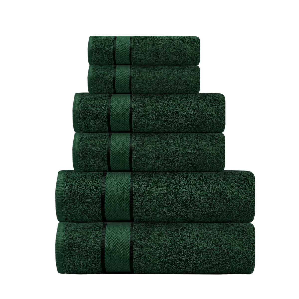 CRAFTBERRY luxury towels set on display for home spa and bathroom elegance.
