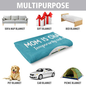 Craftique microfiber blanket fabric detail showcases durable, non-pilling softness.