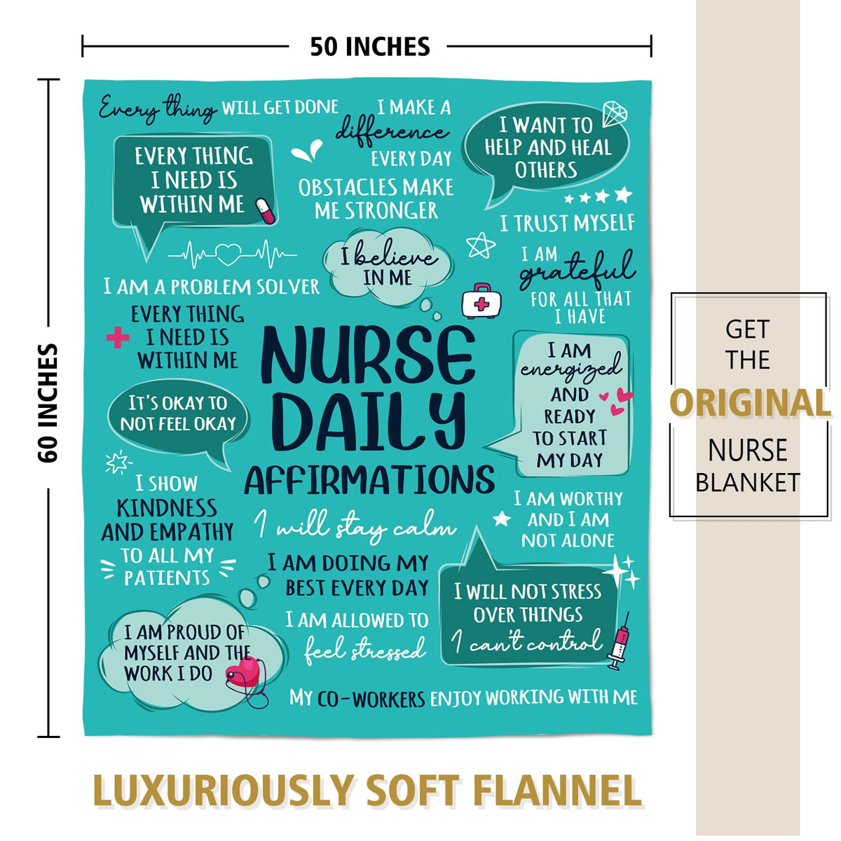 Craftique nursing school graduate gift marks achievement with practical, comforting warmth.
