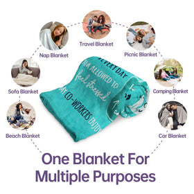 Craftique travel friendly nurse blanket fits car or bag for quiet moments.