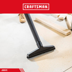 CRAFTSMAN 2-1/2 inch hose compatibility for maximum airflow
