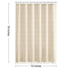 Craidlela 72x78 curtain size suits standard showers and offers full coverage.