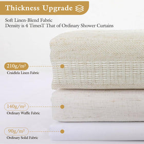 Craidlela tassel decor detail adds boho charm to any shower space