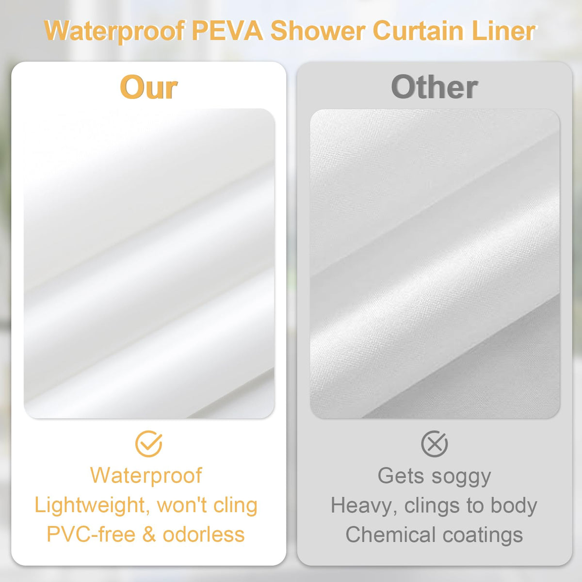 Craidlela 120 GSM polyester curtain for durability and easy maintenance.