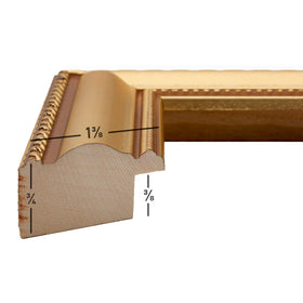 Craig Frames backer and hardware enable easy horizontal or vertical mounting