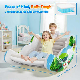 Crakrora Chair demonstrates detachable rechargeable pump for flexible use.