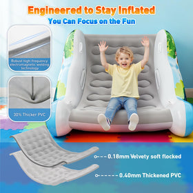 Crakrora Inflatable Chair promotes self-regulation through rhythmic movement.